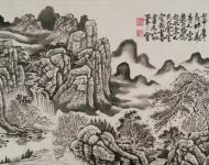  他的作品來自天籟，是情感的寄寓、情操的物化，沉淀了中華民族的歷史淵源。其筆墨灑脫、狂放，已非前所有，寫意大膽、毫不猶豫，氣勢恢宏，給人以強(qiáng)烈的視覺沖擊力和藝術(shù)美感，以成為他的真實(shí)風(fēng)格，自成一派。充滿了蓬勃生機(jī)。曾多次出席省內(nèi)外書畫展，并被國家特邀在釣魚臺國賓館、人民大會堂、國家會議中心揮筆巨獻(xiàn)，收到黨和國家領(lǐng)導(dǎo)人的親切接見，并榮認(rèn)為中國當(dāng)代十大杰出藝術(shù)家。在2012年北京“全國社會各界模范人物事跡報(bào)告會”上被國家授予為全國文化英模代表和中國事跡模范人物。