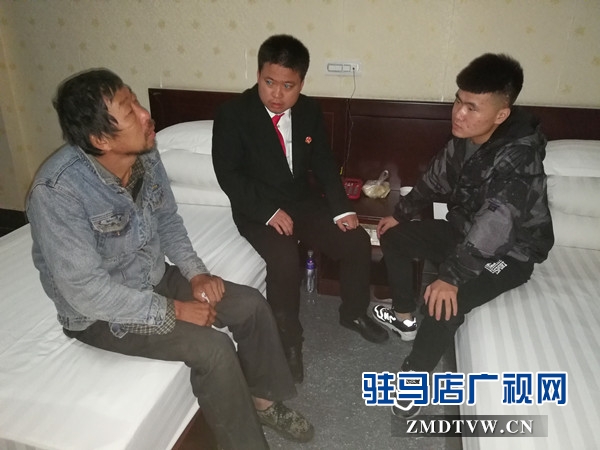 泌陽(yáng)法院干警執(zhí)行歸途救助受困人員