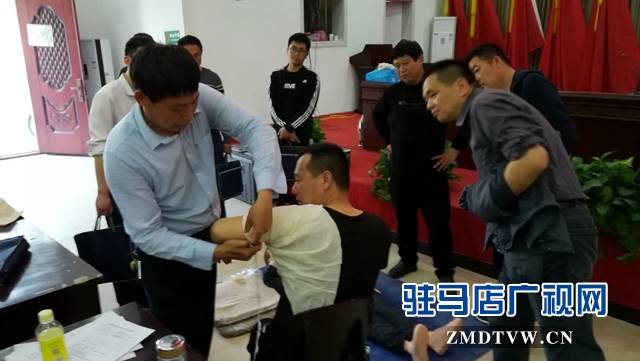 汝南縣紅十字會救護(hù)培訓(xùn)走進(jìn)課堂