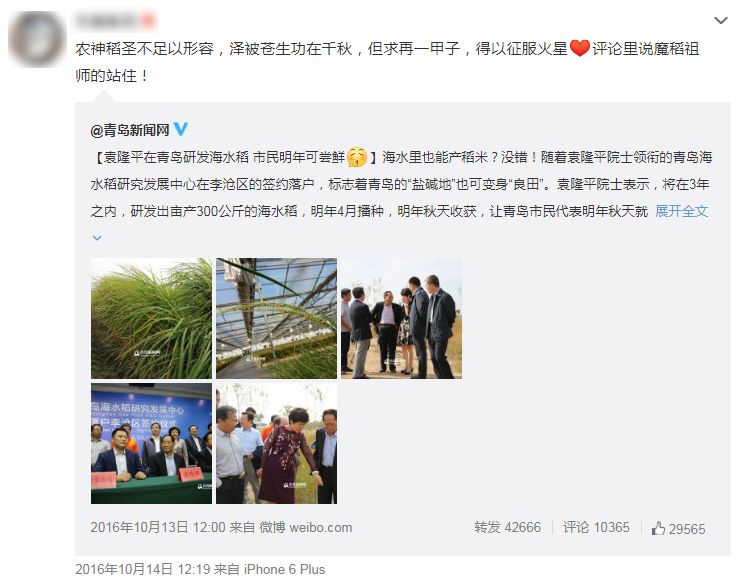 給科學家起沙雕綽號？是不是袁隆平讓你們吃的太飽了？ 