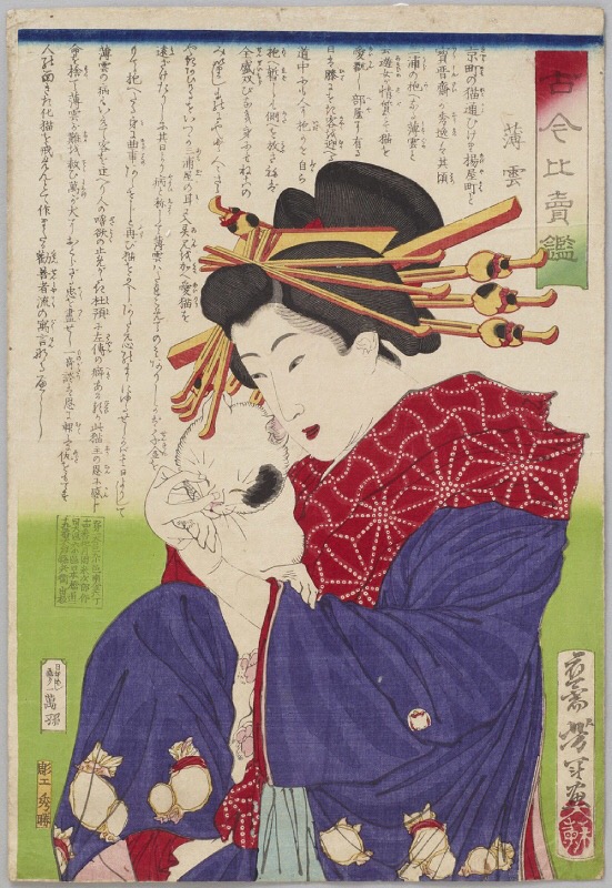歡迎來到浮世繪的貓世界！大師們吸貓的方式還真是別具一格 
