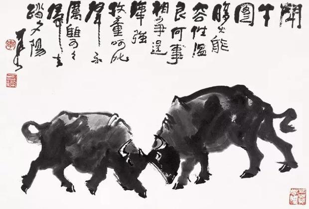 齊白石這幅畫賣2012萬，網(wǎng)友看不懂，專家：放大10倍看那皮鞭子 