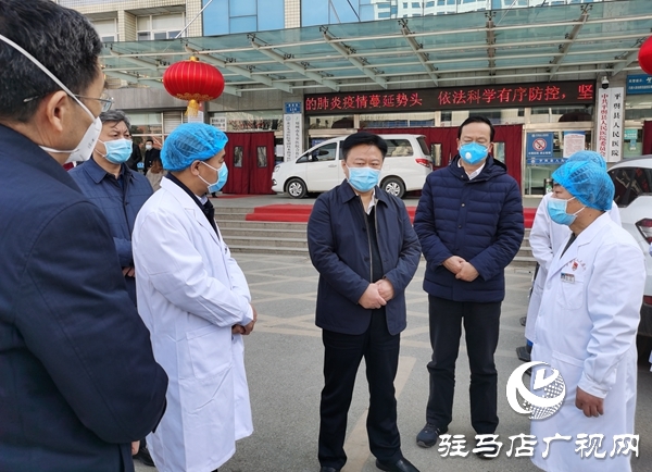 陳星到西平、上蔡、平輿和新蔡檢查督導(dǎo)疫情防控措施落實(shí)情況