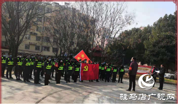 “紅袖套”積極參與疫情防控，確保不漏一戶不漏一人