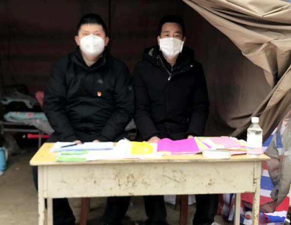 黨有號召，團有行動 團市委機關黨員走上防疫第一線