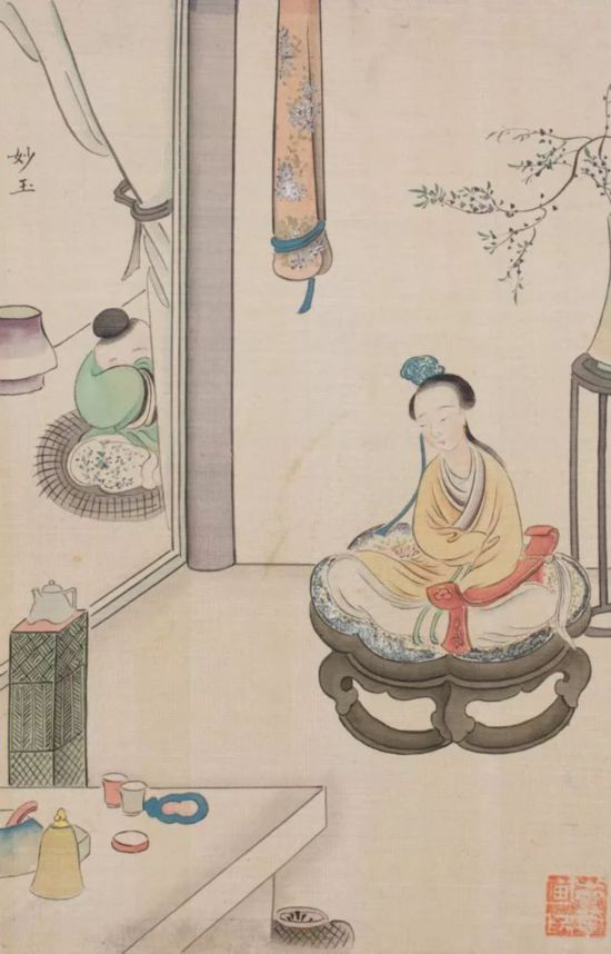 清朝人眼中的“金陵十二釵”美成什么樣？國博收藏的這套圖冊(cè)告訴你