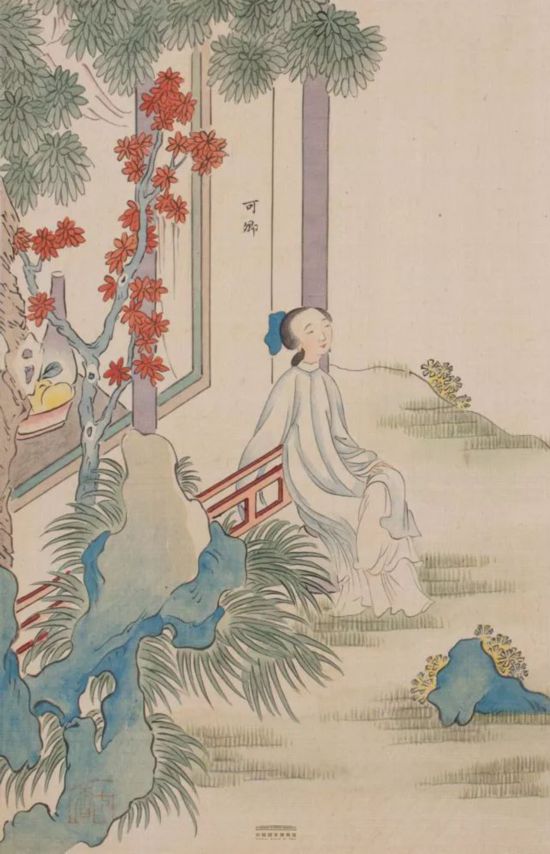清朝人眼中的“金陵十二釵”美成什么樣？國博收藏的這套圖冊(cè)告訴你
