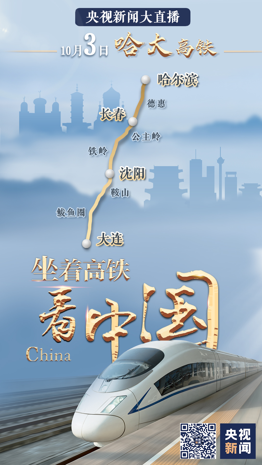 祖國那么大，我們都想去看看！八天八線，坐著高鐵看中國