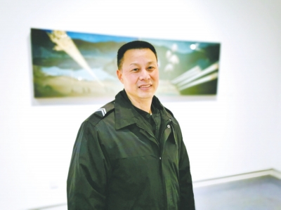 他是隱藏在河南省美術(shù)館的“掃地僧”？ 保安老王講畫，館長聽了都震驚