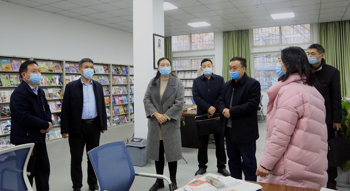 駐馬店市驛城區(qū)委常委、宣傳部長張德武調研文化工作