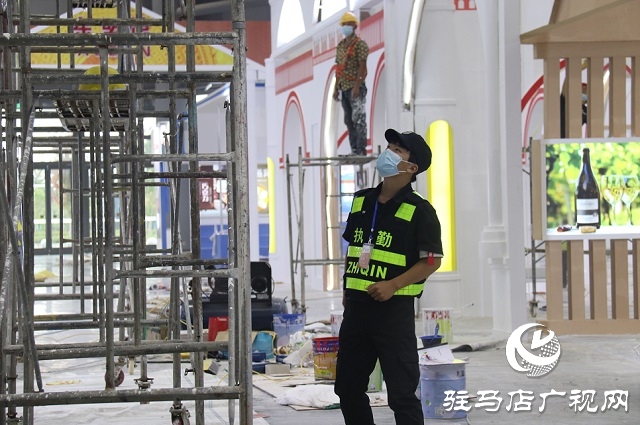 記者探營(yíng)農(nóng)洽會(huì)展館 展區(qū)搭建已接近尾聲