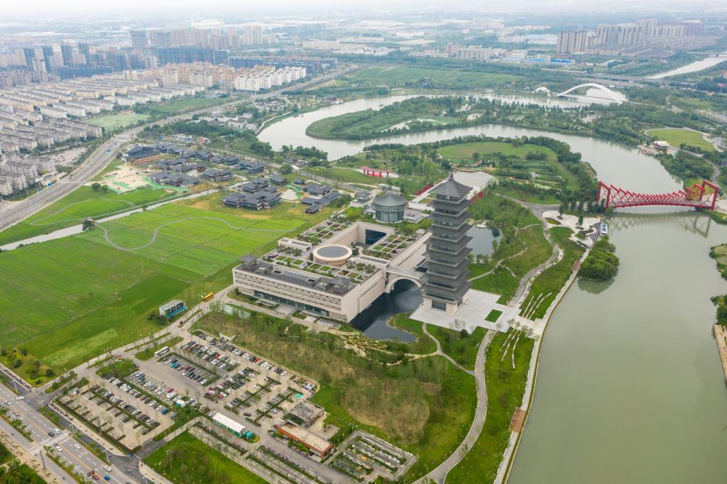 奮進(jìn)新征程 建功新時代·偉大變革丨看，運(yùn)河原點(diǎn)最美“天際風(fēng)景線”