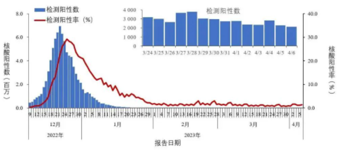 核酸陽性率回升，新冠疫情是否會卷土重來?