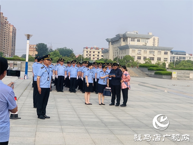 正陽縣交通運(yùn)輸綜合行政執(zhí)法大隊開展會操比武