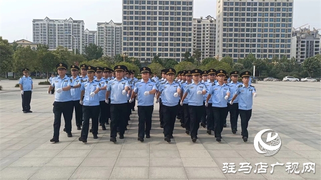 正陽縣交通運(yùn)輸綜合行政執(zhí)法大隊開展會操比武