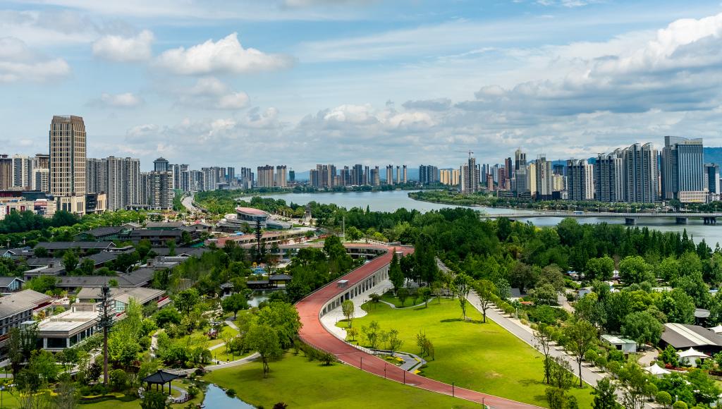 新聞多一點(diǎn)丨天漢濕地公園：漢中綠水青山生態(tài)畫(huà)卷的“城市名片”
