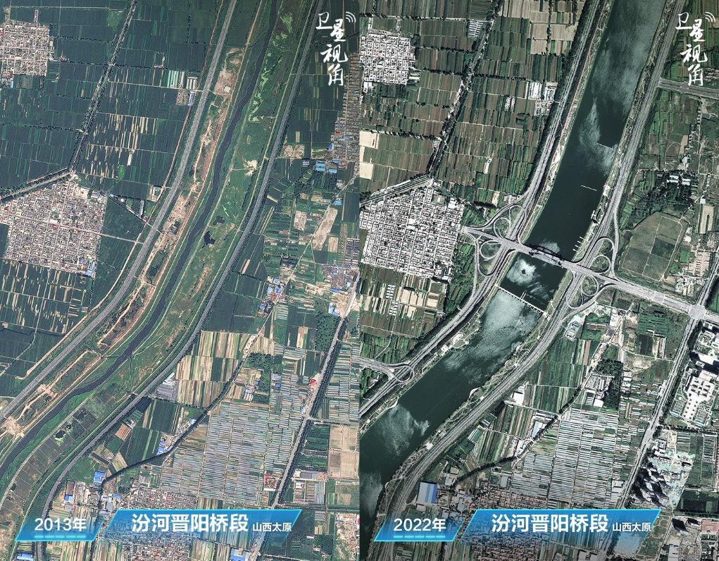 衛(wèi)星視角｜跟隨總書記足跡，看母親河生態(tài)之變