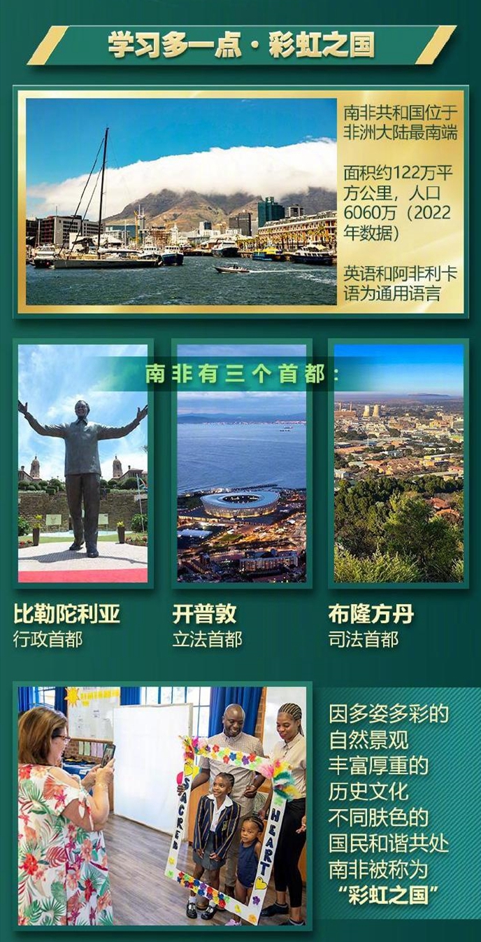 元首外交·心相近丨“同志加兄弟”，“彩虹之國”熱盼習主席非洲之行