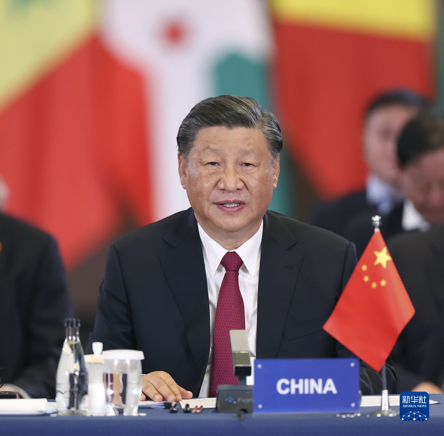 習(xí)近平在中非領(lǐng)導(dǎo)人對(duì)話會(huì)上的主旨講話（全文）