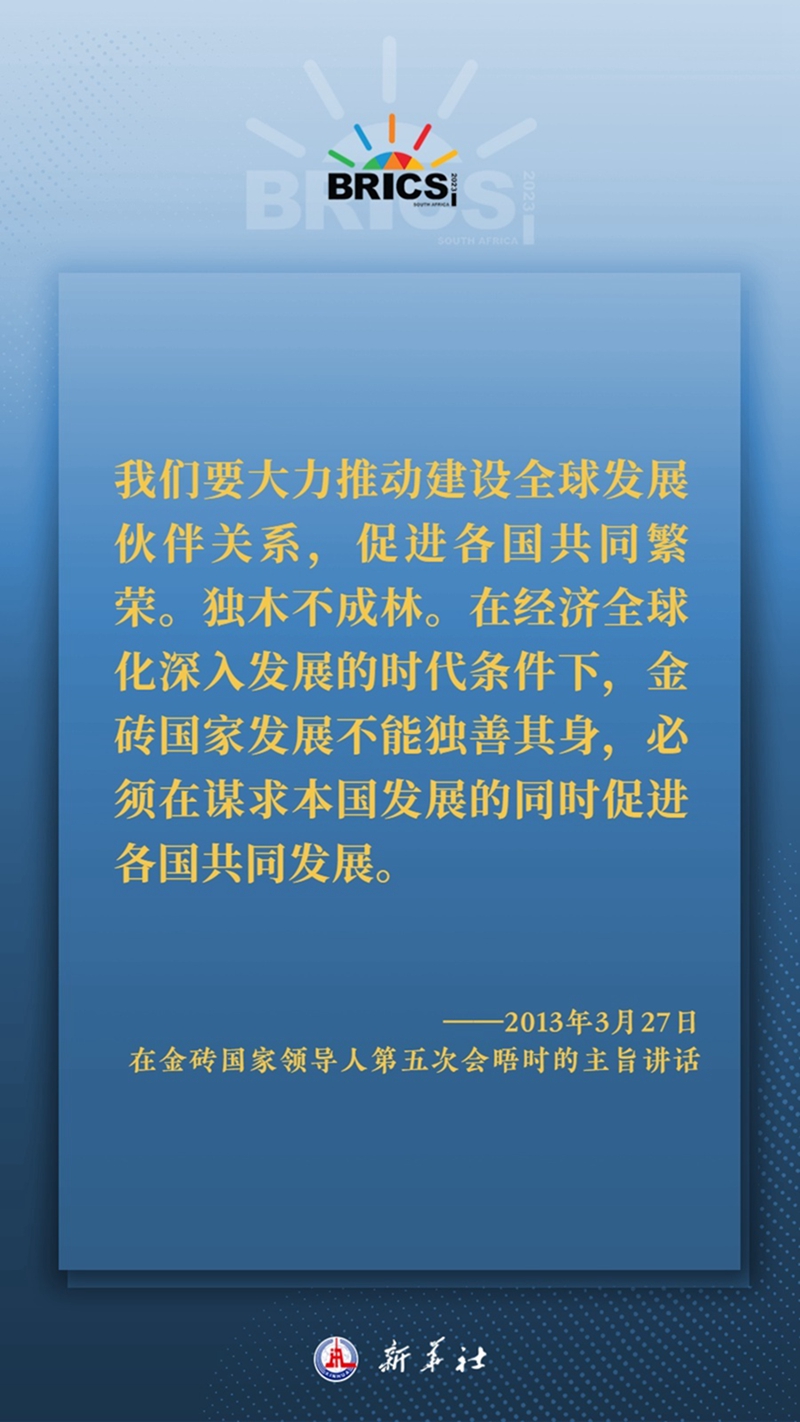 海報(bào)丨習(xí)主席這樣深刻闡釋開(kāi)放包容、合作共贏的金磚精神