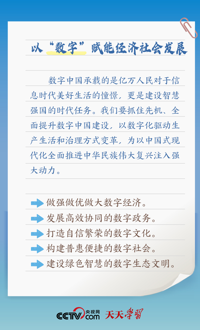 習(xí)近平賀信中提到的“數(shù)字中國”，你了解多少？