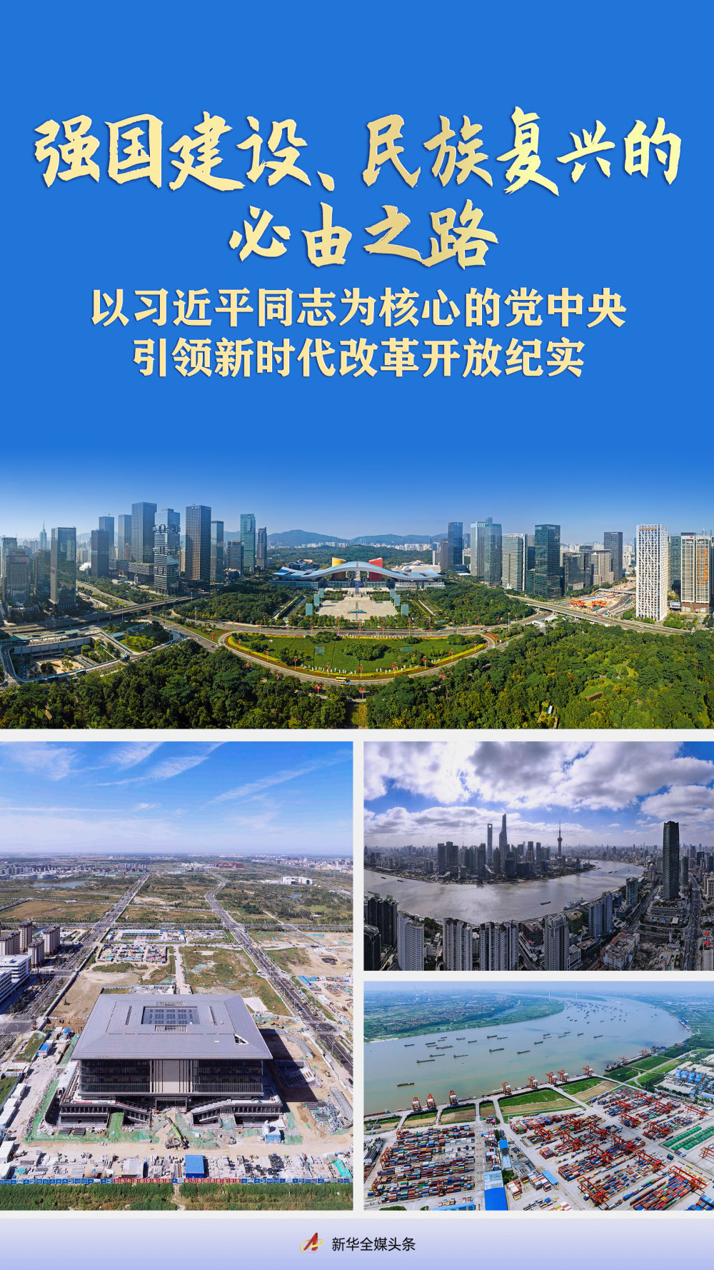 強國建設、民族復興的必由之路——以習近平同志為核心的黨中央引領新時代改革開放紀實