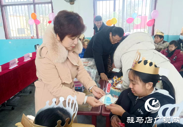 新蔡縣紅十字會開展慶元旦·迎新暨“集體過生日，情暖留守娃”送溫暖活動