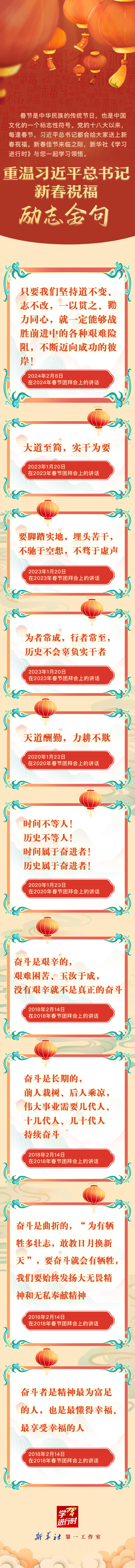學(xué)習(xí)進(jìn)行時(shí)丨重溫習(xí)近平總書記新春祝?！?lì)志金句