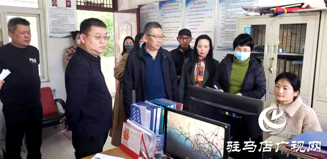 省經普辦包聯工作組蒞臨駐馬店調研指導五經普登記工作