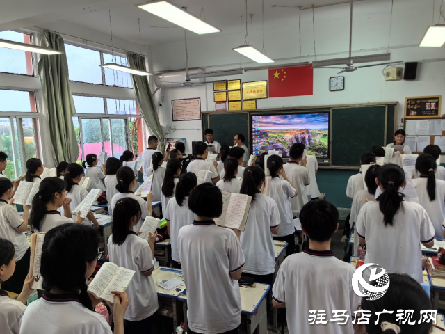 駐馬店高級中學高三學子迎接高考倒計時30天：全力以赴  備戰(zhàn)未來