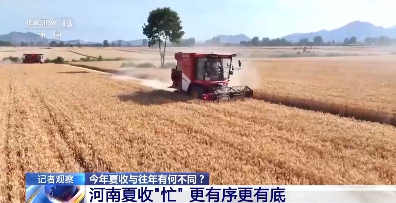 秸稈經(jīng)紀(jì)人、智能化新農(nóng)機(jī)……今年夏收有何不同？