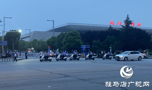駐馬店市公安局示范區(qū)分局：電動車巡邏隊(duì)守護(hù)轄區(qū)平安
