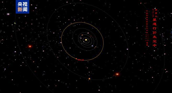 宇宙中，有了鐘南山星！