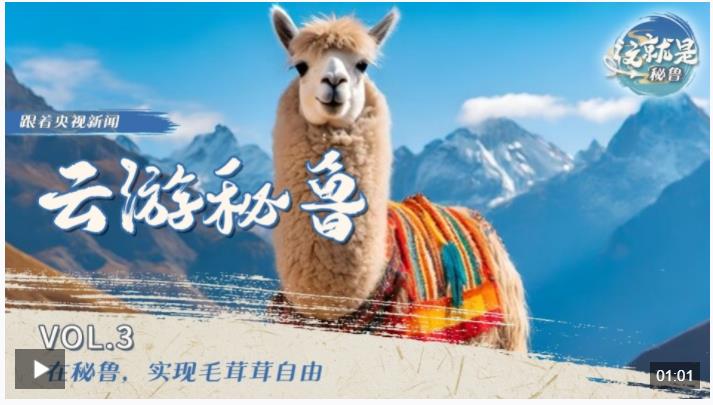 跟著習(xí)主席看世界丨“from China to Peru”是個(gè)英文成語你知道嗎？