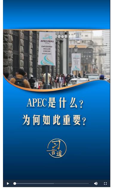 習(xí)言道｜APEC是什么？為何如此重要？