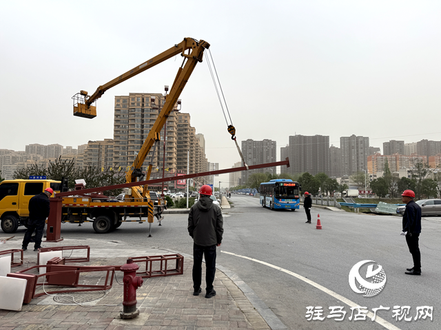 迎戰(zhàn)8級(jí)大風(fēng)！確山縣住建局搶修6處故障保照明