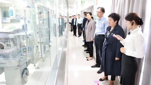 河南省婦幼保健院蒞臨我市婦女兒童醫(yī)院調(diào)研指導