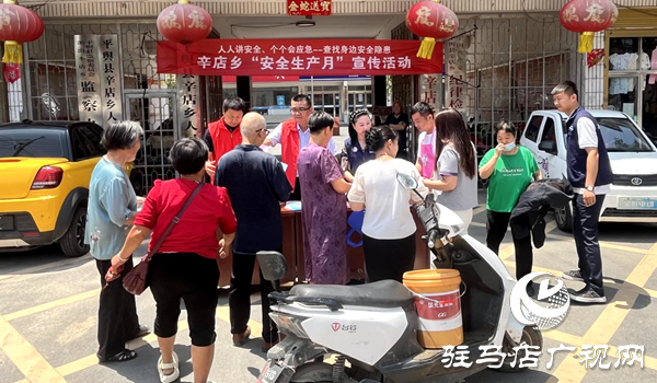 平輿縣辛店鄉(xiāng)：開(kāi)展“安全生產(chǎn)月”宣傳 筑牢安全生產(chǎn)防線(xiàn)
