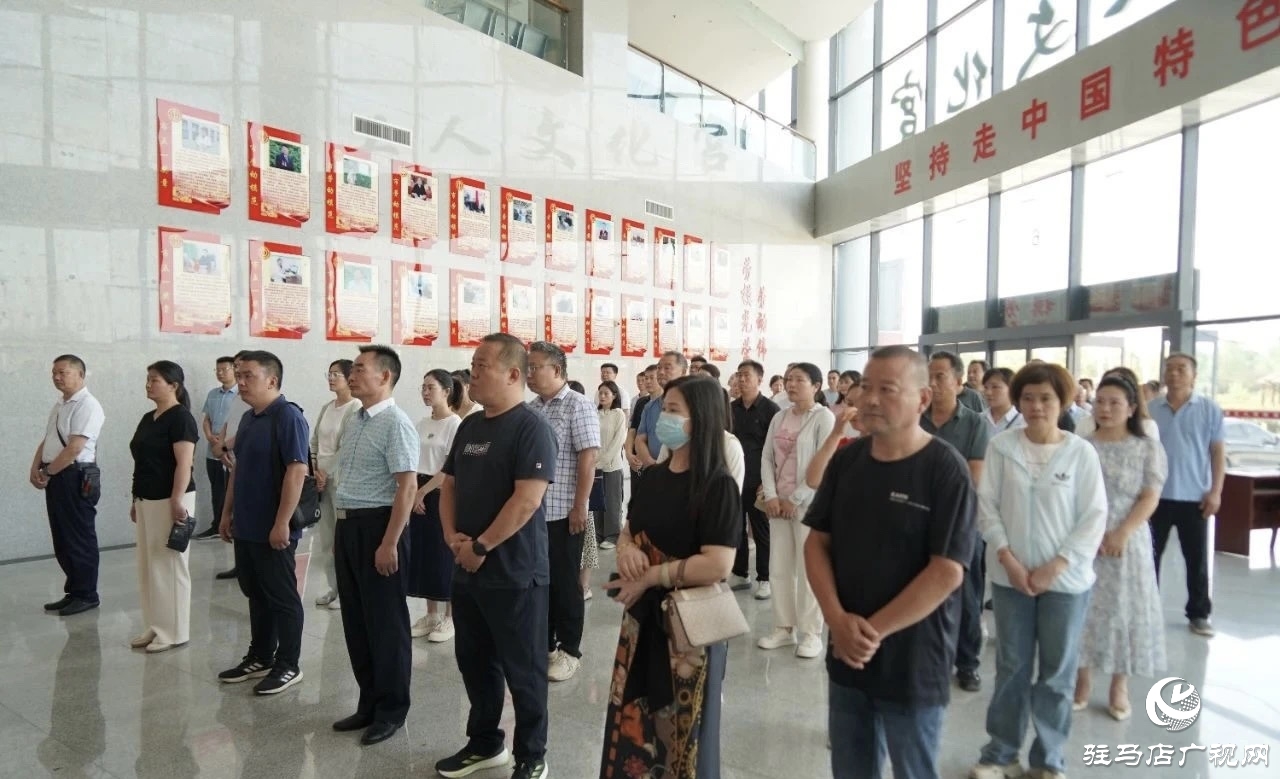 駐馬店市域工人文化宮聯(lián)盟書畫巡展(正陽站)啟動(dòng)儀式舉行