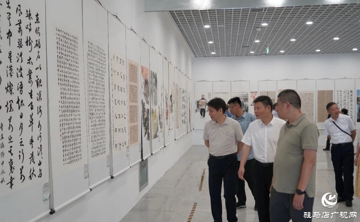 駐馬店市域工人文化宮聯(lián)盟書畫巡展(正陽站)啟動(dòng)儀式舉行