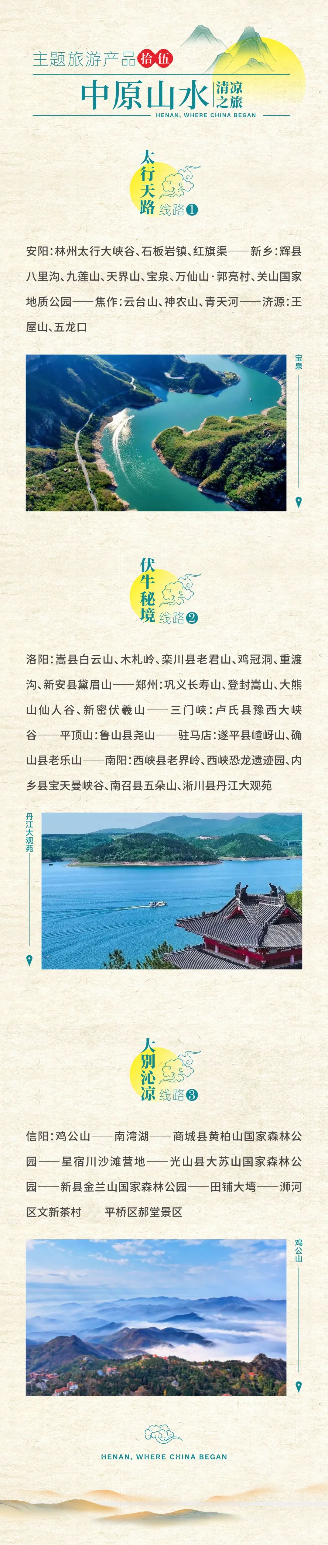 怎么玩任你選！老家河南15大主題精品旅游線路來啦→