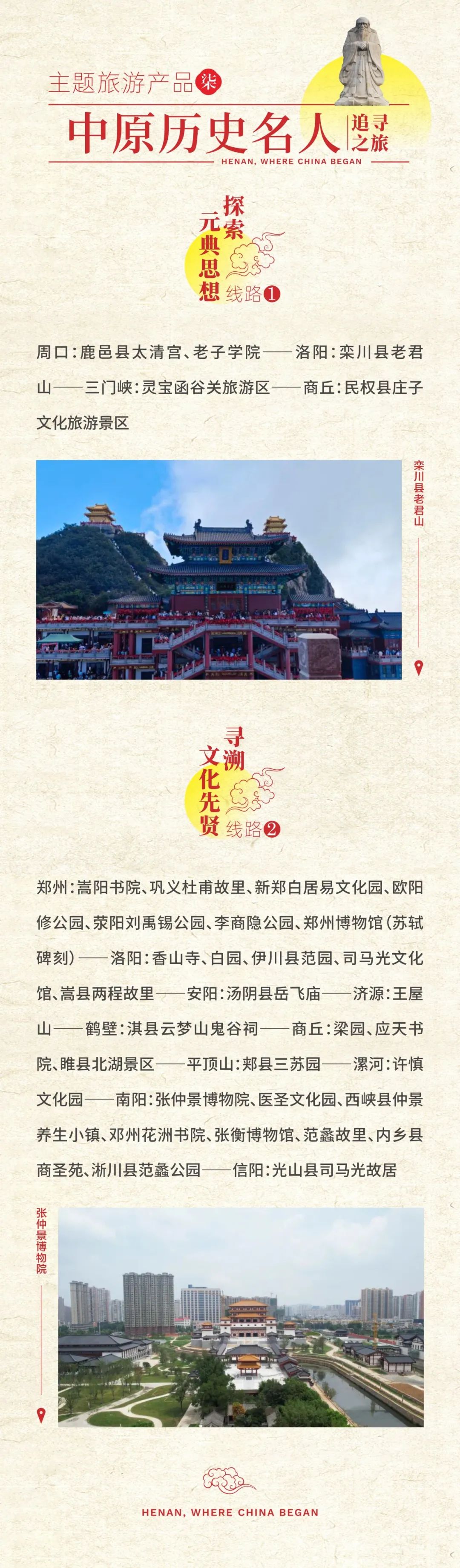 怎么玩任你選！老家河南15大主題精品旅游線路來啦→