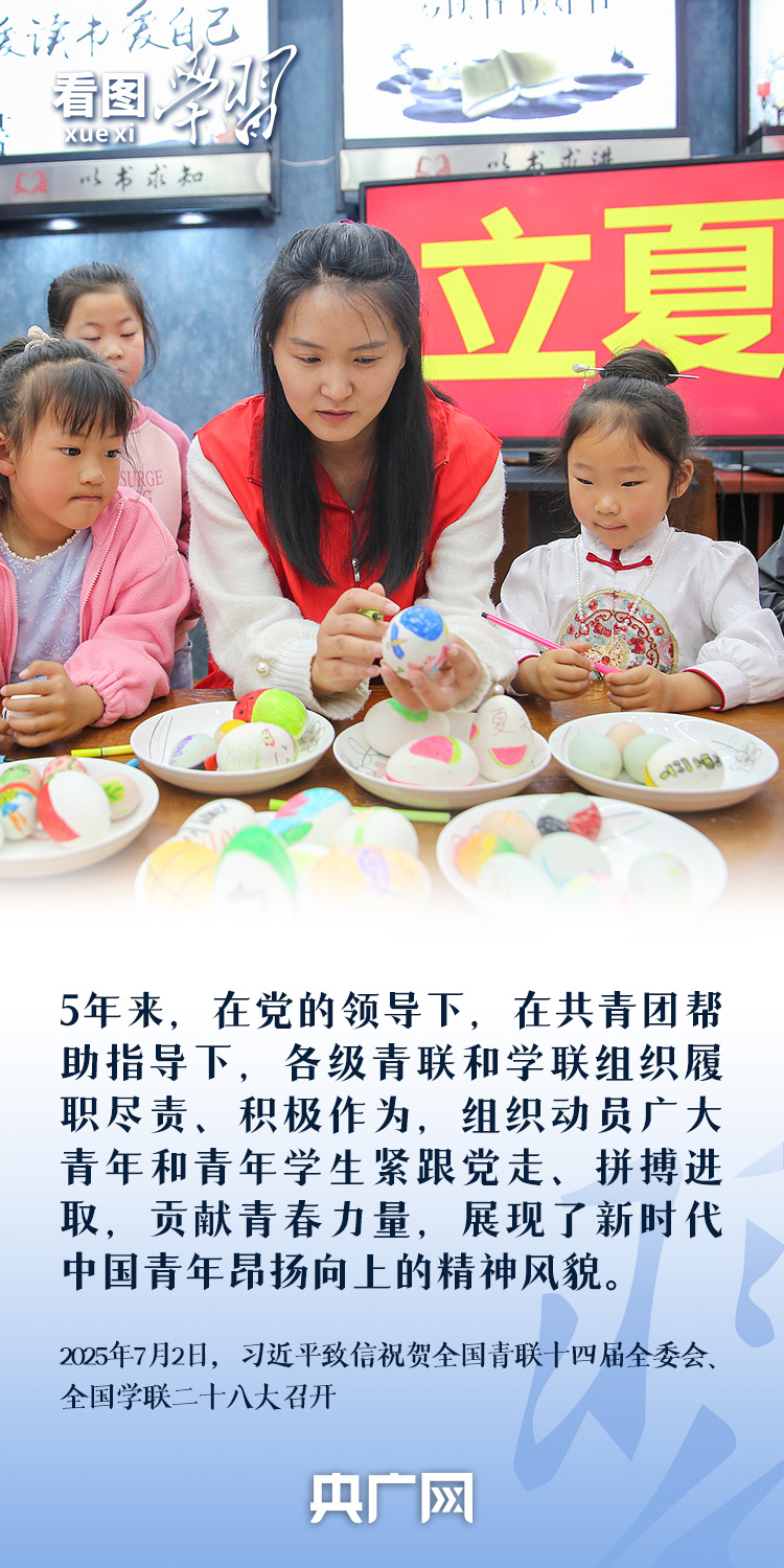 看圖學(xué)習(xí)丨奮力書寫挺膺擔(dān)當?shù)那啻浩?總書記寄語新時代青年