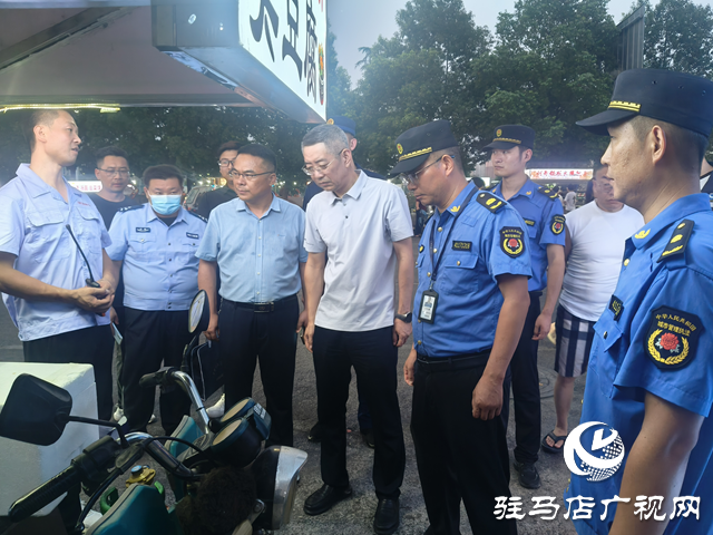 駐馬店經濟開發(fā)區(qū)多部門聯合突擊檢查小吃攤燃氣安全