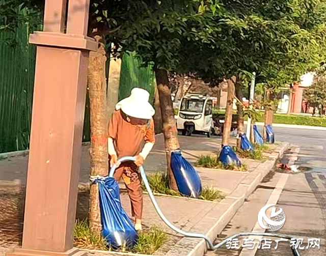 確山縣：2000個“抗旱保綠神器”上崗