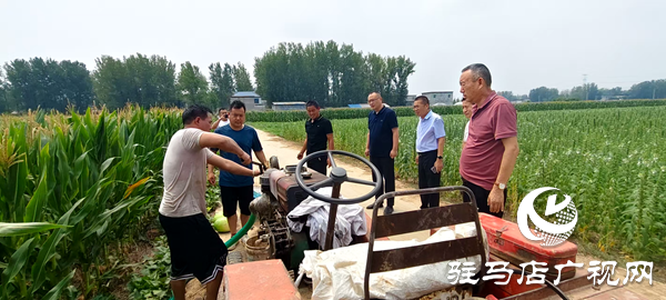 平輿縣中等職業(yè)學(xué)校助力“抗旱保秋”，守護(hù)群眾“糧袋子”