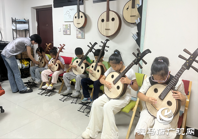 免費學中阮！駐馬店暑期公益培訓讓國樂走進青少年