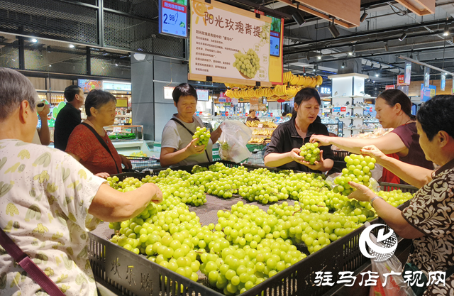 陽光玫瑰價格 “大跳水” 從 “貴族水果” 變市民餐桌?？? width=