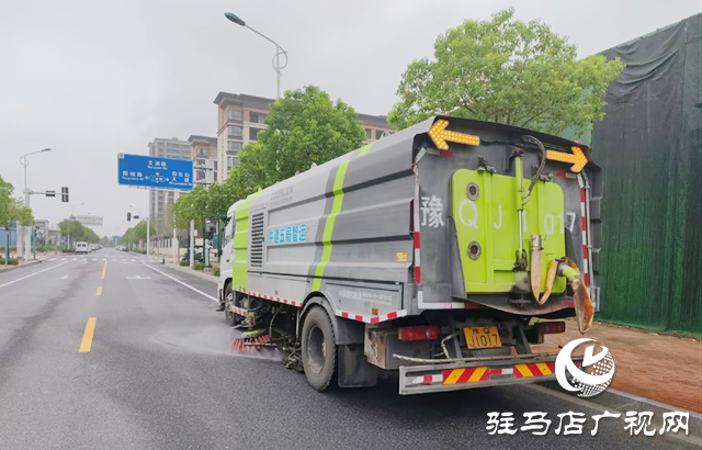 駐馬店市城鄉(xiāng)一體化示范區(qū)城管局：雨后清淤“快”行動(dòng) 道路暢通“潔”為先
