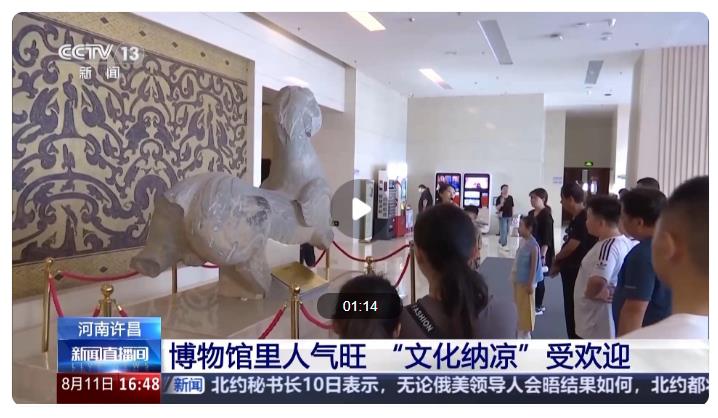 暑期去哪玩？博物館“文化納涼”受歡迎